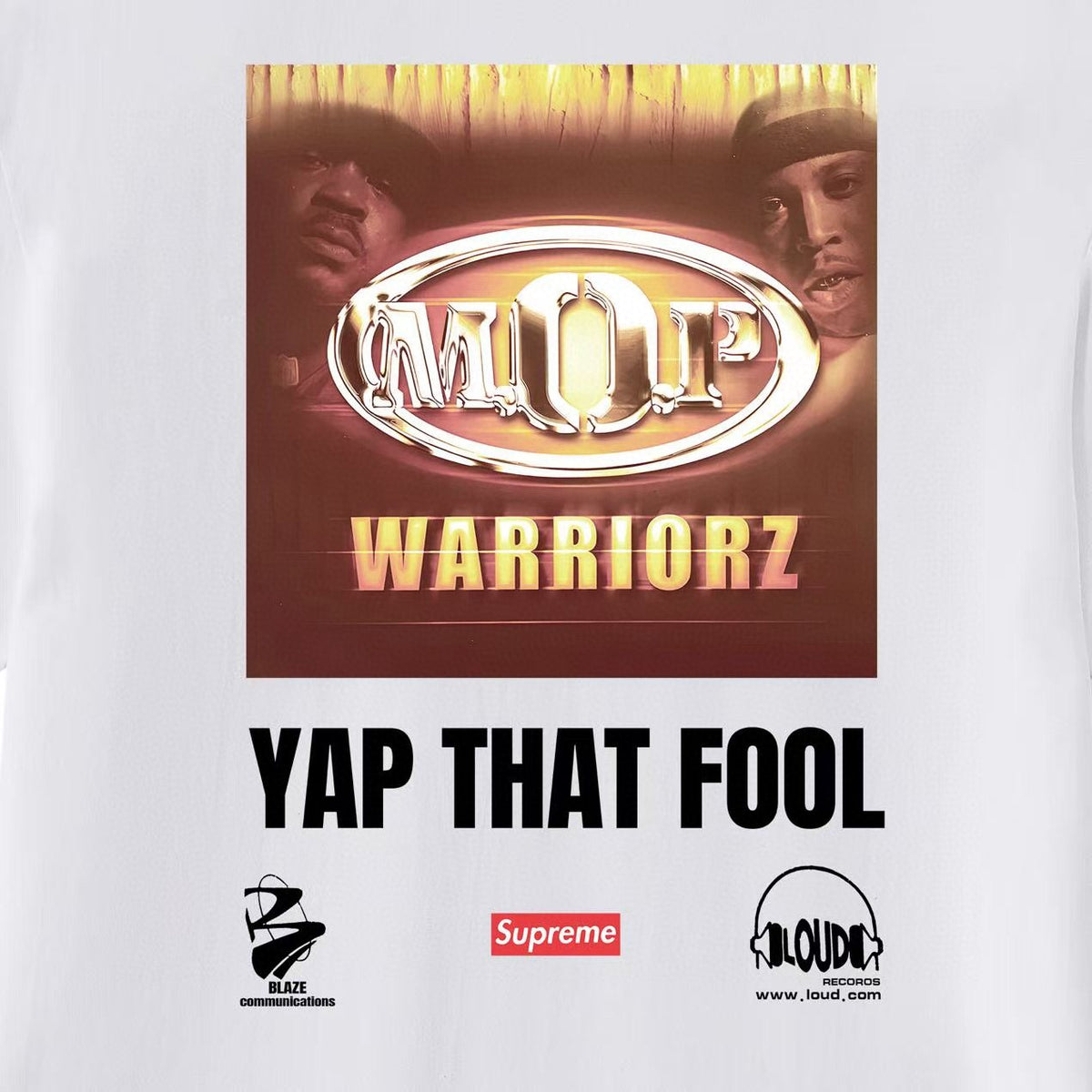 Supreme Front & Back Graphic T-Shirt — detail