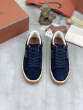 微商相册测试鞋子-Loro Piana Contrast Heel Low-Top Sneakers — hero