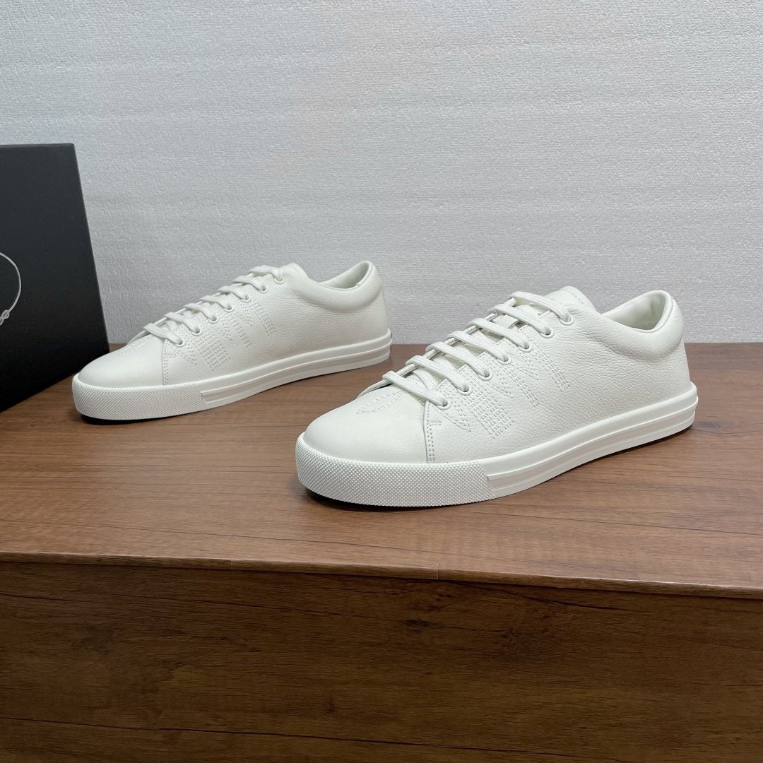 Prada Low-Top Lace-Up Sneakers — front