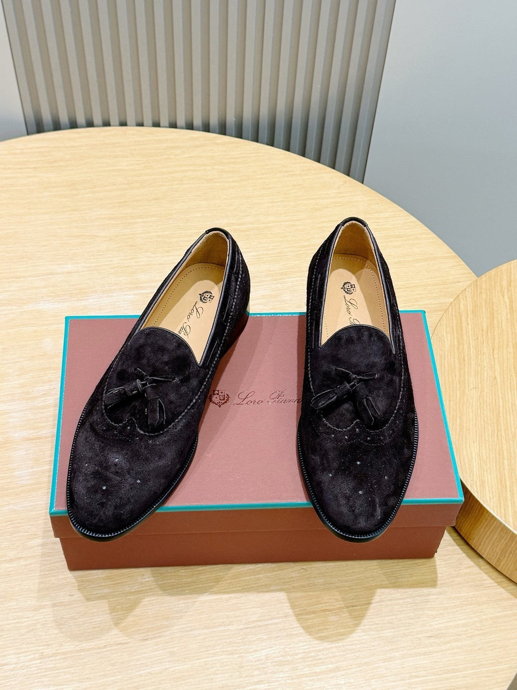 Loro Piana Tassel Loafers — front